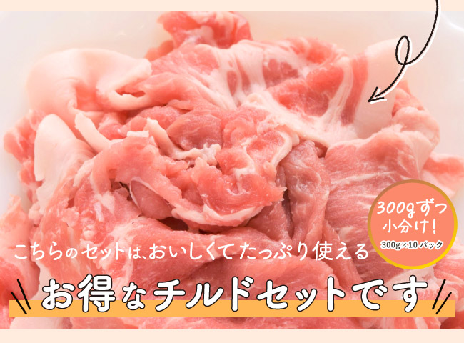 JAPAN X,ジャパンエックス,JAPAN X,デカ盛り,小間肉切り落とし3kg,お得なチルドセットです