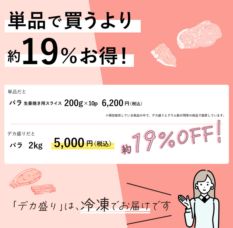 JAPAN X,ジャパンエックス,JAPAN X,豚バラスライス,2kg,脂が甘い,しゃぶしゃぶに,単品で買うより19％お得！単品だとバラ生姜焼き200g10パックで6200円、デカ盛りなら2kg5000円！19％OFF!デカ盛りは冷凍です,